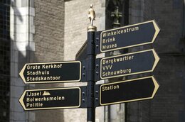 Autoroutes en kaarten / plattegrond Deventer