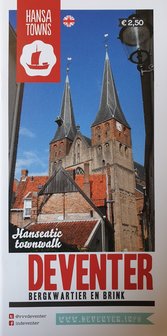 A merchant&#039;s walk in the Hanseatic town of Deventer