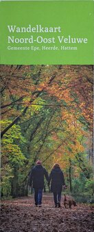 Wandelkaart Noord-Oost Veluwe