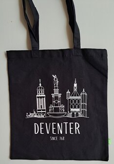 Tas met Deventer iconen