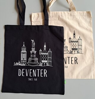 Tas met Deventer iconen