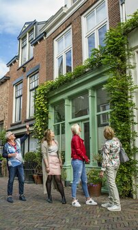 Stadswandeling door Deventer - kaartje zonder datum