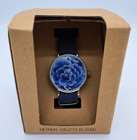 Delfts blauw horloge