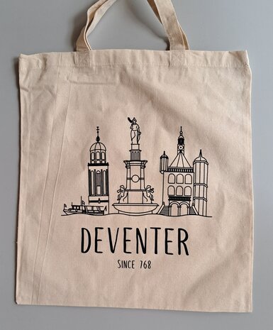 Tas met Deventer iconen