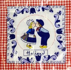 Servet Holland design boer en boerin